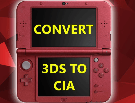 convert 3ds to cia file